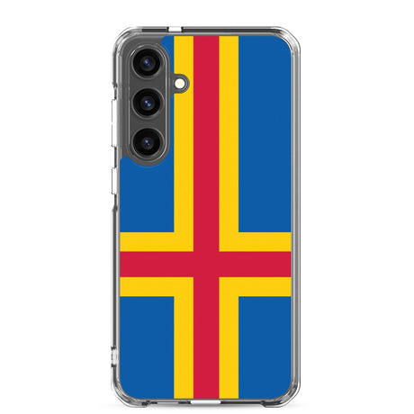 Coque Téléphone Drapeau d'Åland - Pixelforma