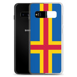 Coque Téléphone Drapeau d'Åland - Pixelforma