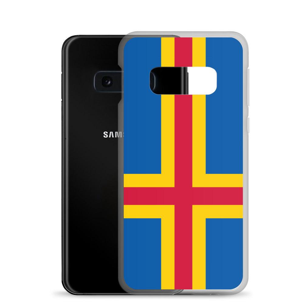 Coque Téléphone Drapeau d'Åland - Pixelforma