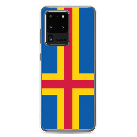 Coque Téléphone Drapeau d'Åland - Pixelforma