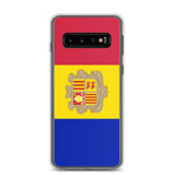 Coque Téléphone Drapeau d'Andorre - Pixelforma