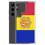 Coque Téléphone Drapeau d'Andorre - Pixelforma