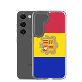 Coque Téléphone Drapeau d'Andorre - Pixelforma