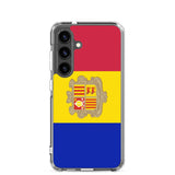 Coque Téléphone Drapeau d'Andorre - Pixelforma