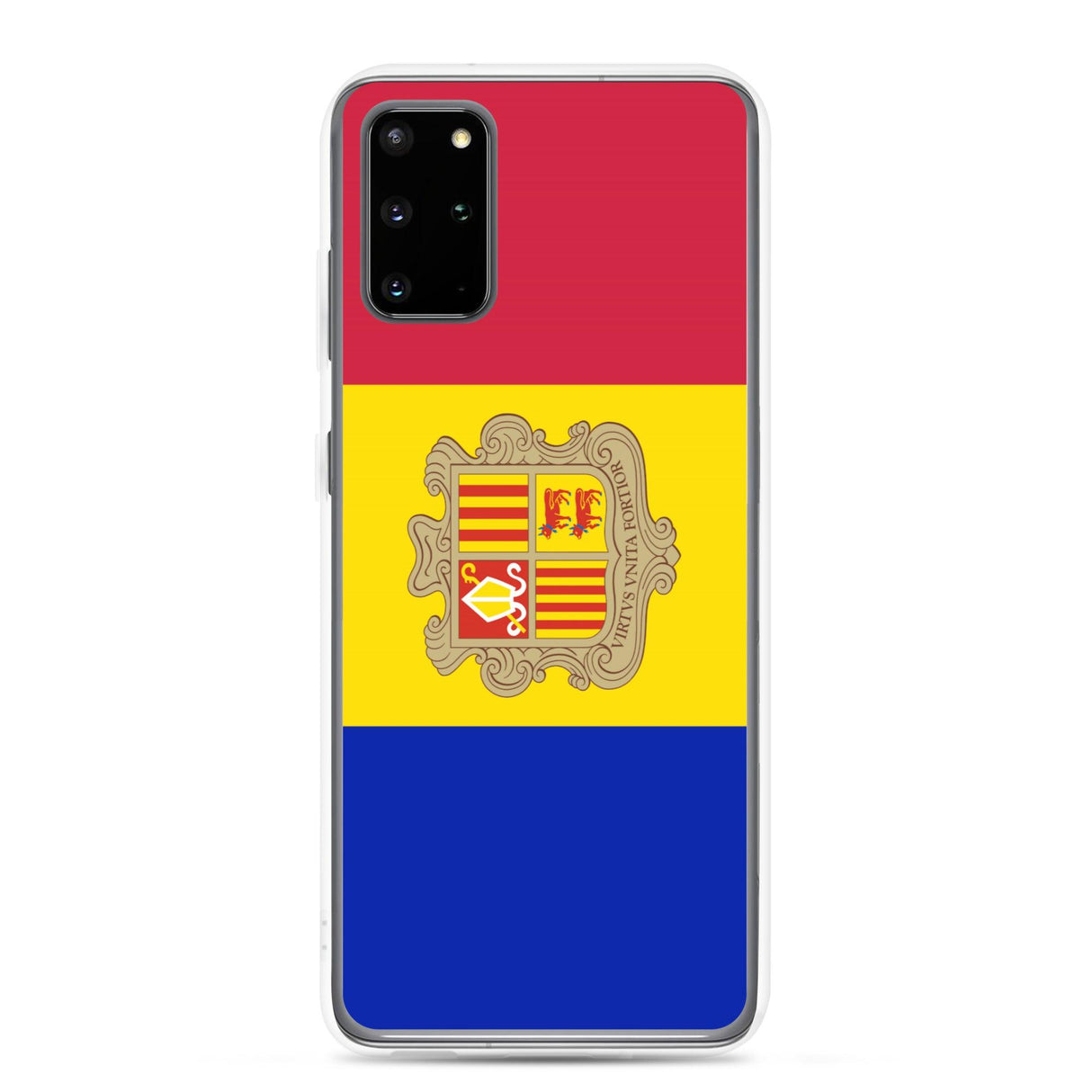 Coque Téléphone Drapeau d'Andorre - Pixelforma