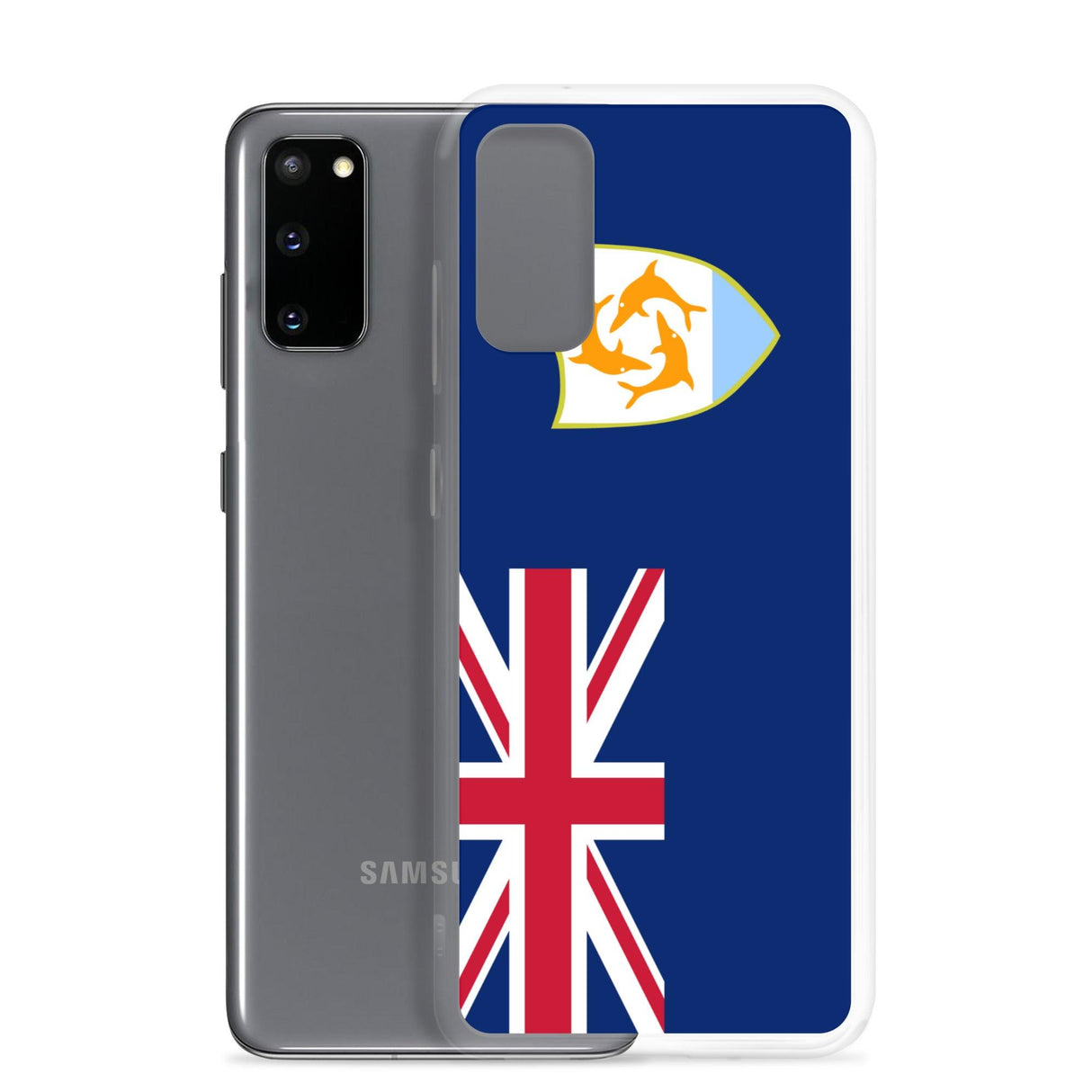 Coque Téléphone Drapeau d'Anguilla - Pixelforma