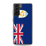 Coque Téléphone Drapeau d'Anguilla - Pixelforma