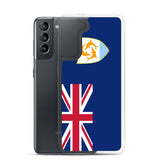 Coque Téléphone Drapeau d'Anguilla - Pixelforma