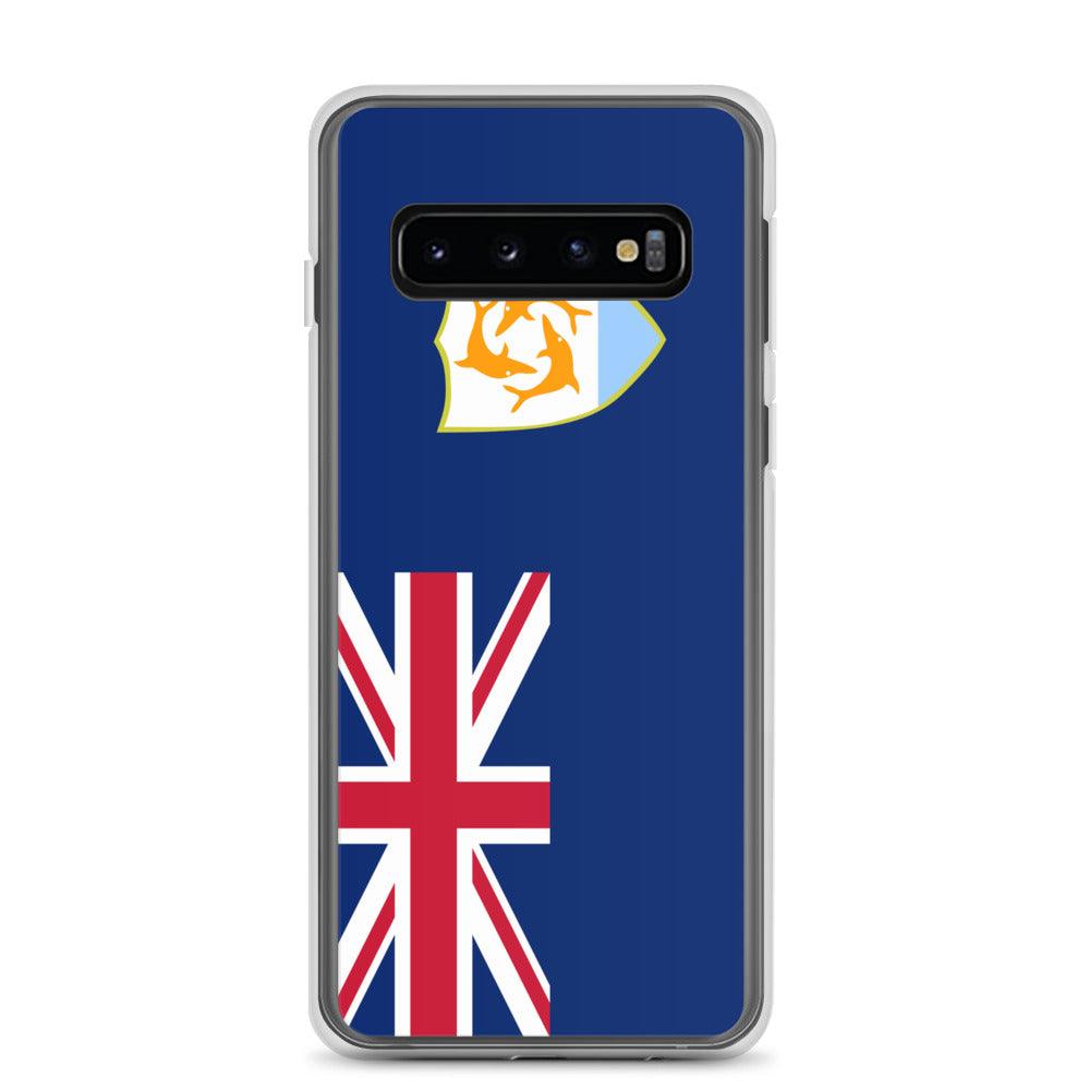 Coque Téléphone Drapeau d'Anguilla - Pixelforma