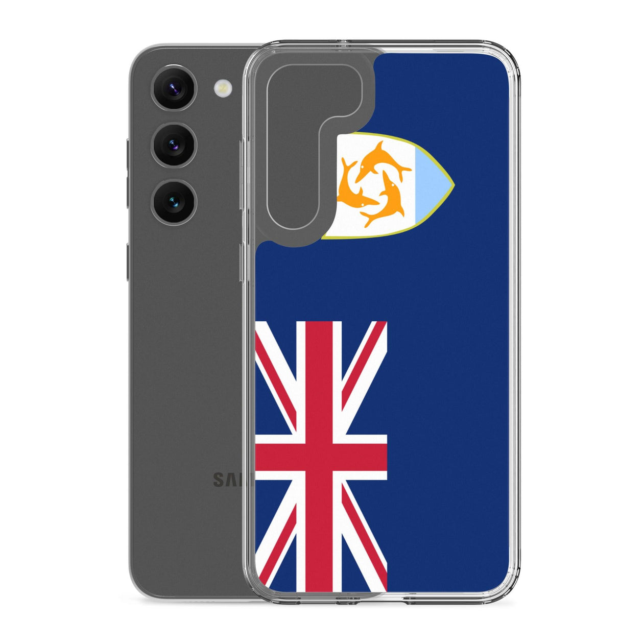 Coque Téléphone Drapeau d'Anguilla - Pixelforma