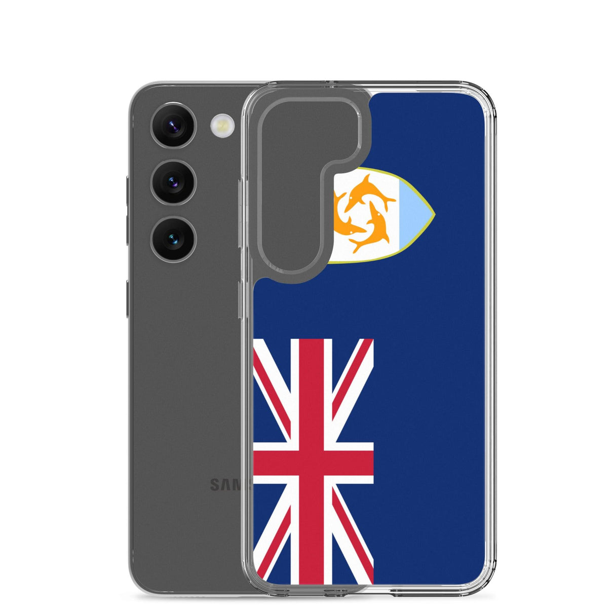 Coque Téléphone Drapeau d'Anguilla - Pixelforma