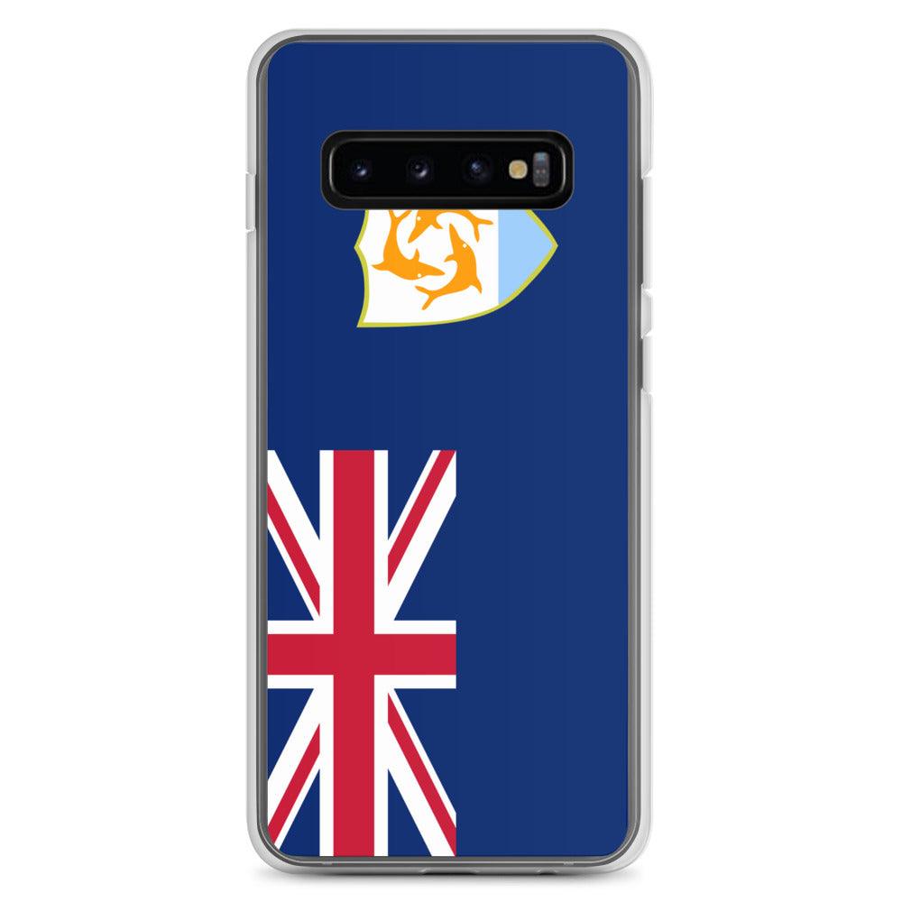 Coque Téléphone Drapeau d'Anguilla - Pixelforma