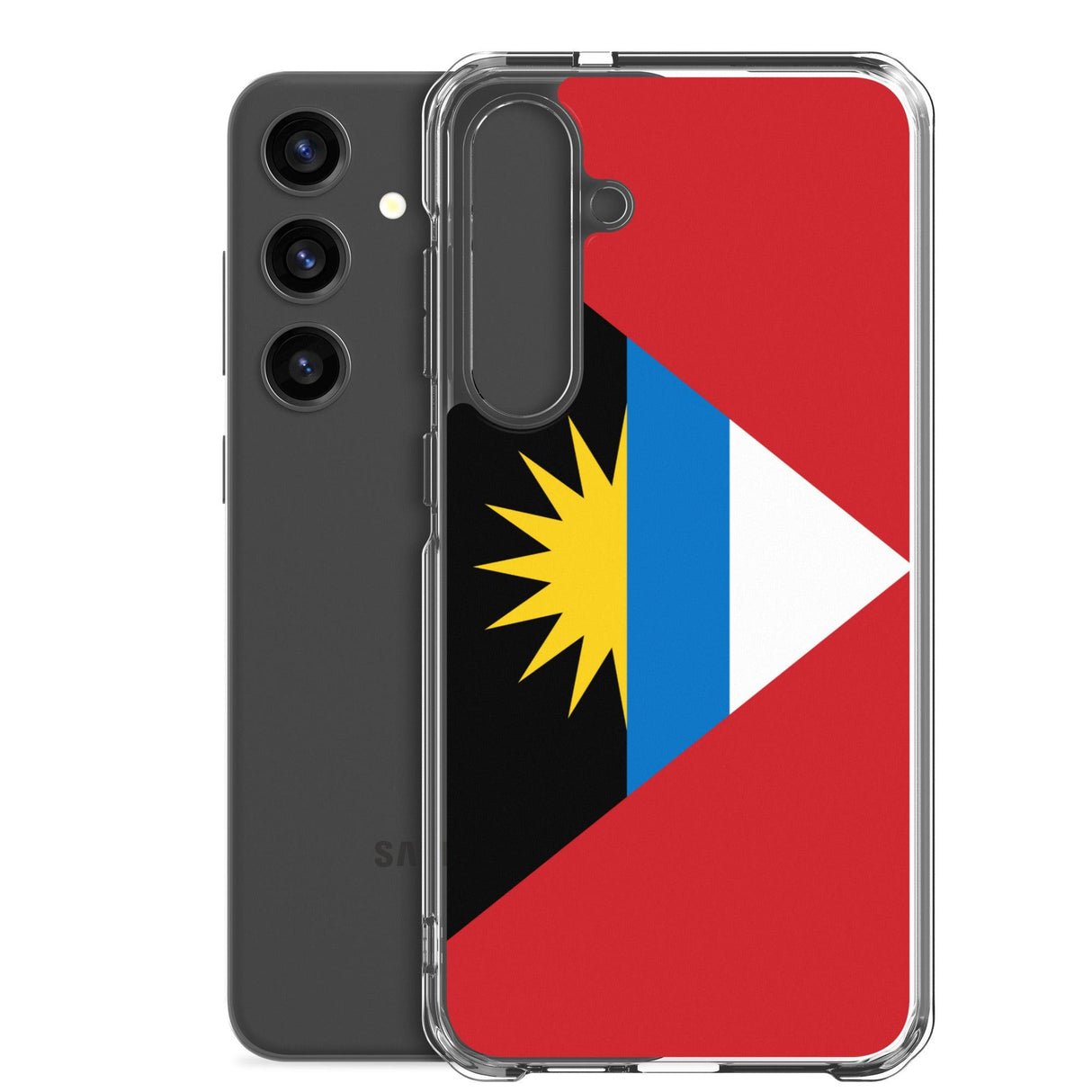 Coque Téléphone Drapeau d'Antigua-et-Barbuda - Pixelforma