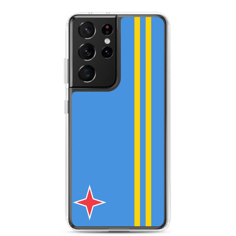 Coque Téléphone Drapeau d'Aruba - Pixelforma