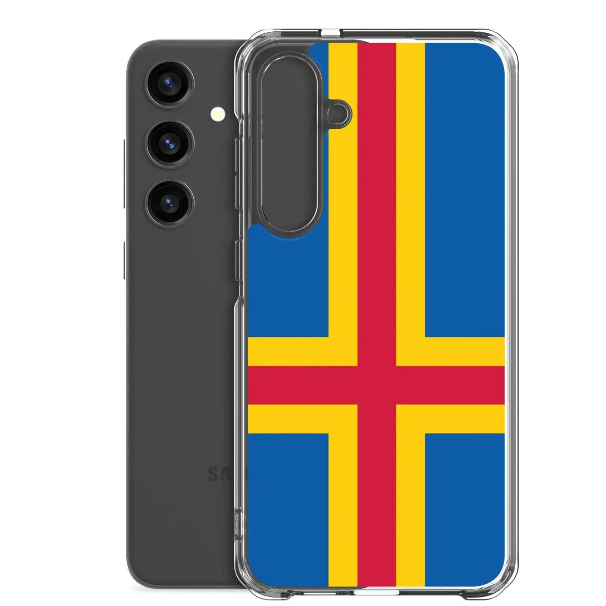 Coque Téléphone Drapeau d'Åland - Pixelforma 