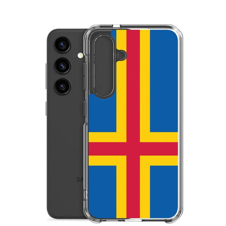 Coque Téléphone Drapeau d'Åland - Pixelforma 