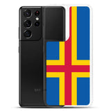 Coque Téléphone Drapeau d'Åland - Pixelforma 