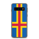 Coque Téléphone Drapeau d'Åland - Pixelforma 