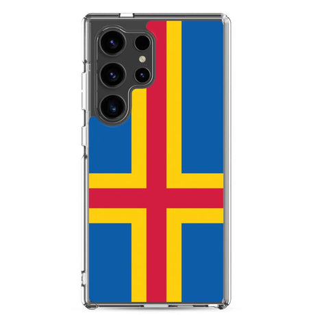 Coque Téléphone Drapeau d'Åland - Pixelforma 