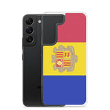 Coque Téléphone Drapeau d'Andorre - Pixelforma 