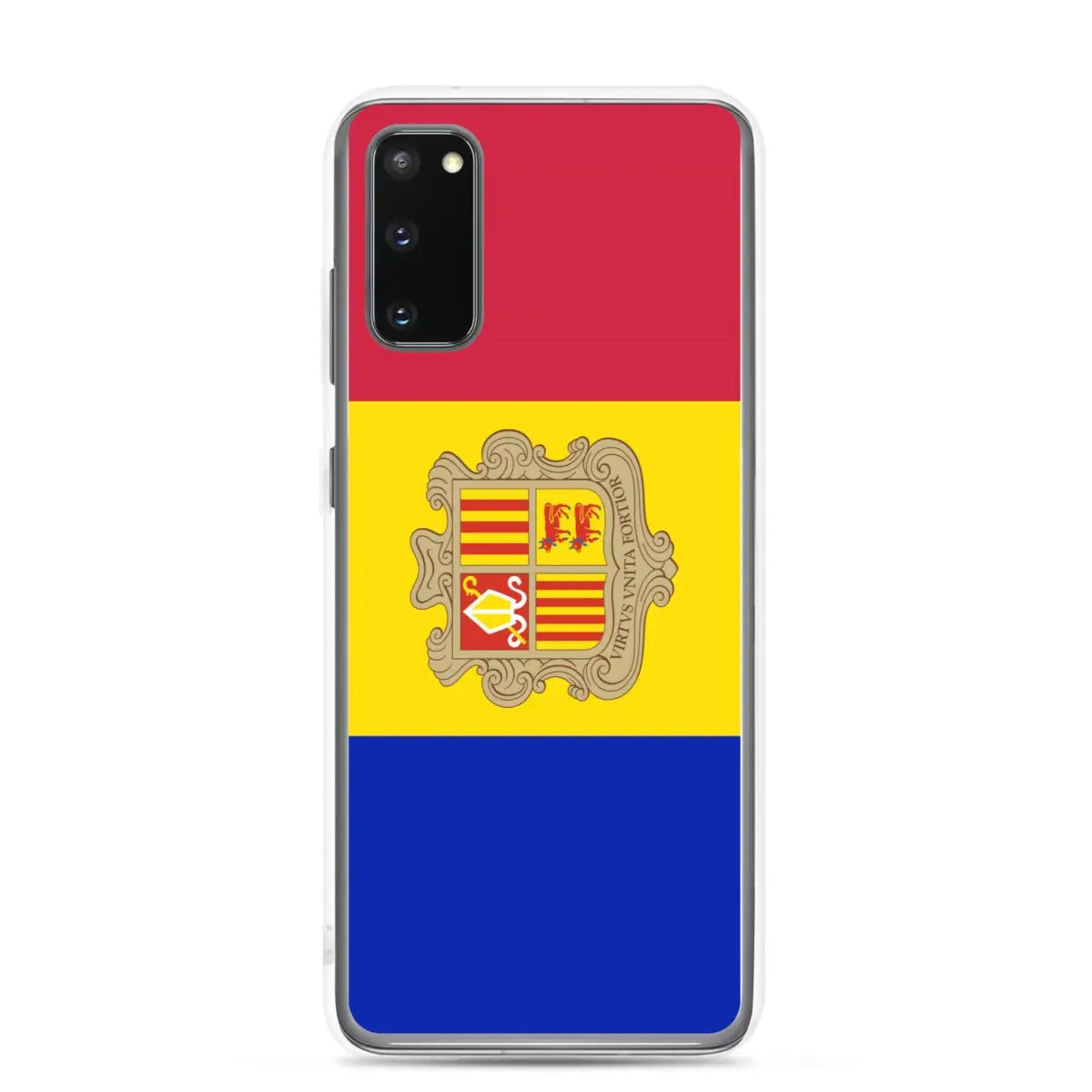 Coque Téléphone Drapeau d'Andorre - Pixelforma 