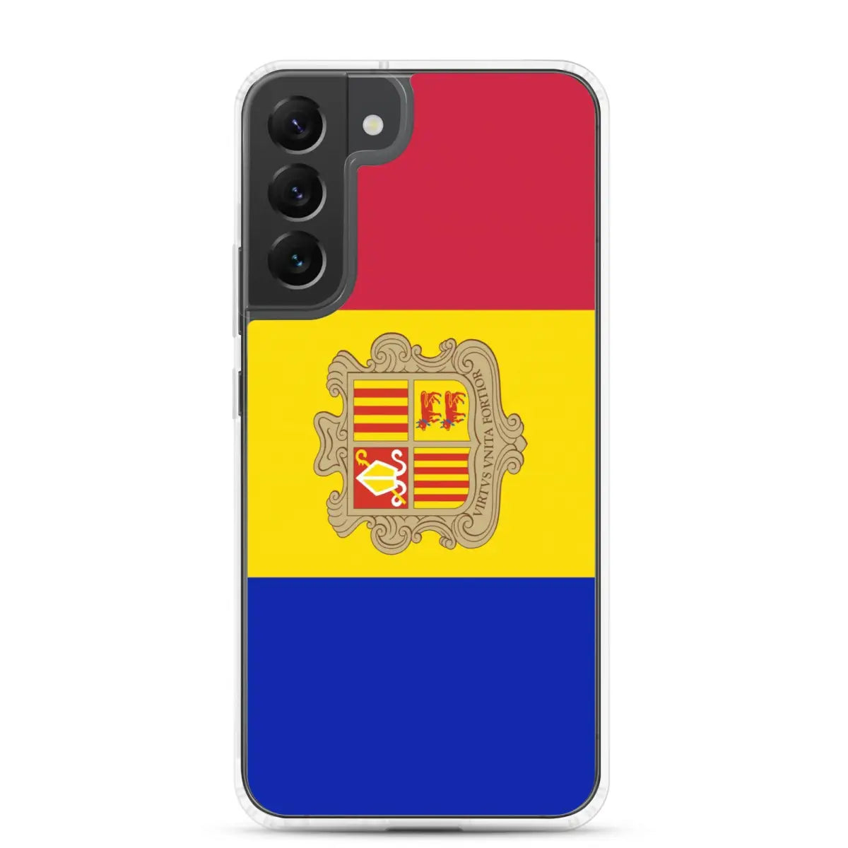 Coque Téléphone Drapeau d'Andorre - Pixelforma 