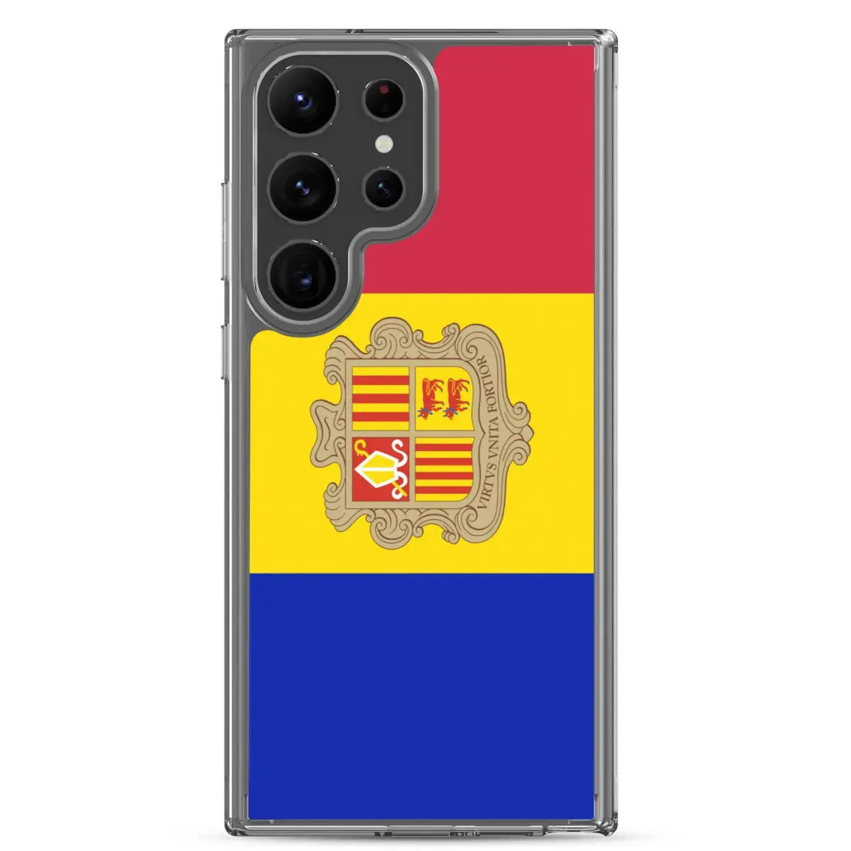 Coque Téléphone Drapeau d'Andorre - Pixelforma 