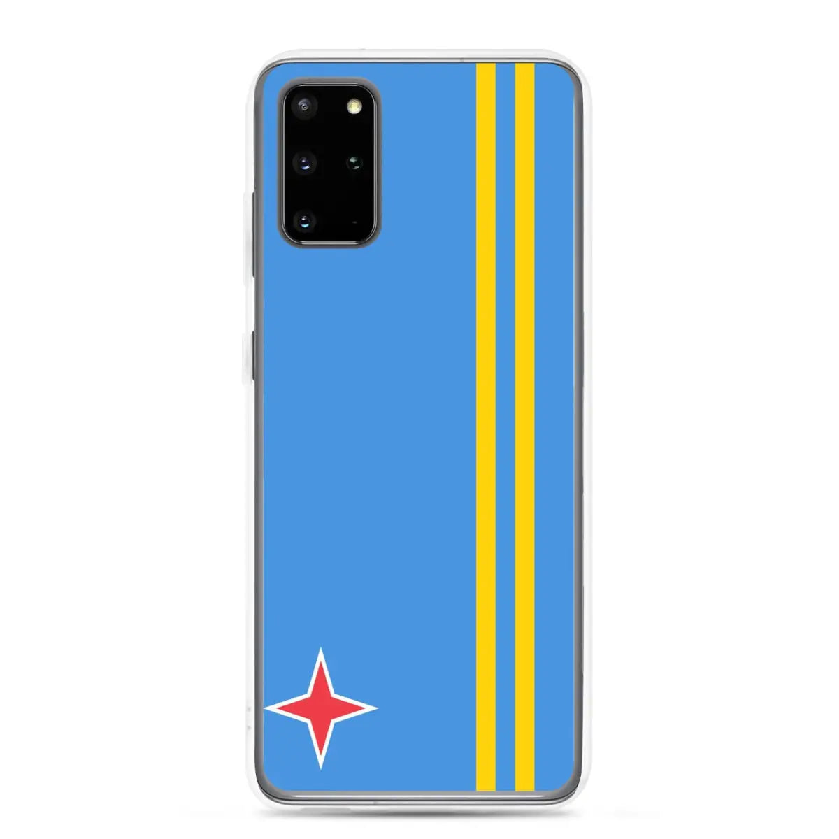Coque téléphone drapeau d’aruba - pixelforma