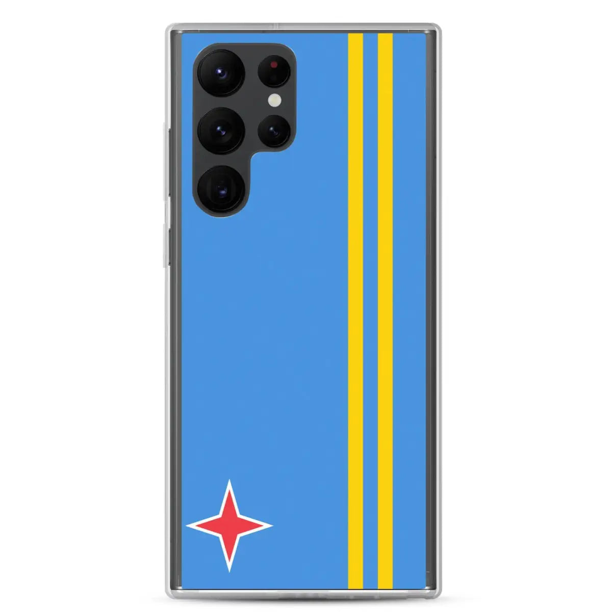 Coque téléphone drapeau d’aruba - pixelforma