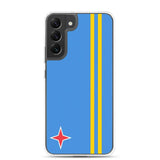Coque téléphone drapeau d’aruba - pixelforma