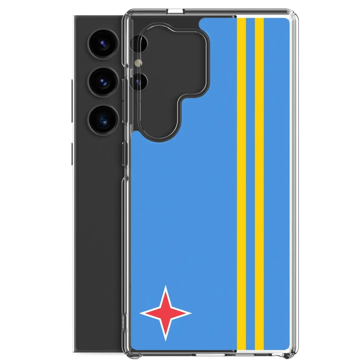 Coque téléphone drapeau d’aruba - pixelforma