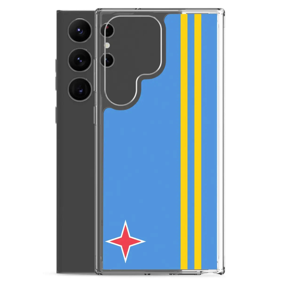 Coque téléphone drapeau d’aruba - pixelforma