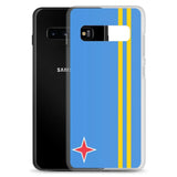Coque téléphone drapeau d’aruba - pixelforma