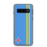 Coque téléphone drapeau d’aruba - pixelforma
