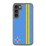 Coque téléphone drapeau d’aruba - pixelforma