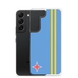 Coque téléphone drapeau d’aruba - pixelforma