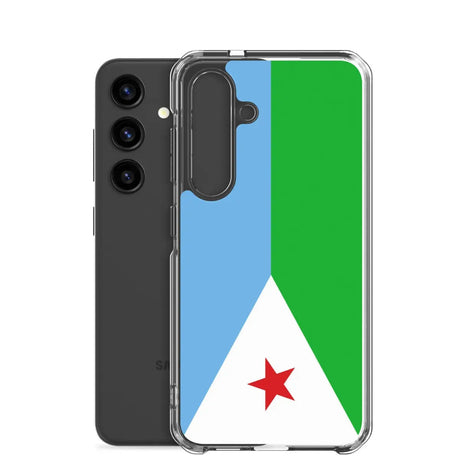 Coque téléphone drapeau de djibouti - pixelforma