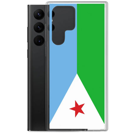 Coque téléphone drapeau de djibouti - pixelforma