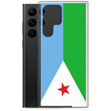 Coque Téléphone Drapeau de Djibouti - Pixelforma