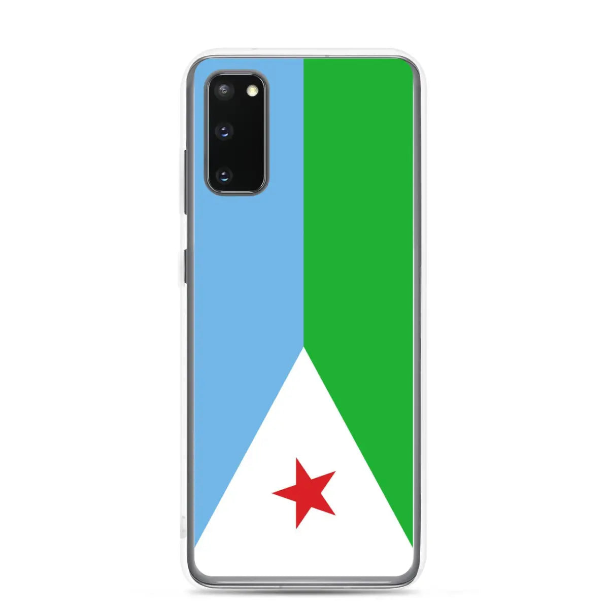Coque téléphone drapeau de djibouti - pixelforma