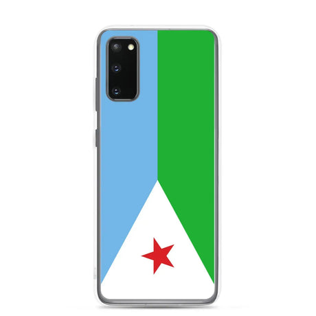 Coque téléphone drapeau de djibouti - pixelforma