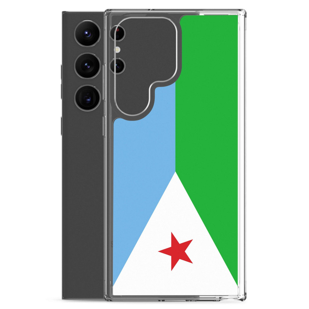 Coque Téléphone Drapeau de Djibouti - Pixelforma