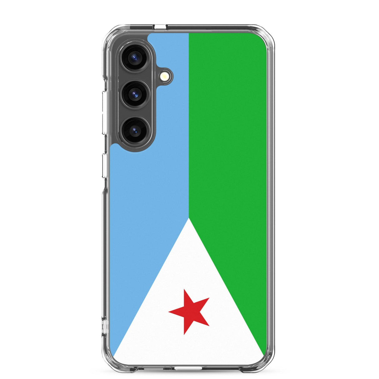 Coque Téléphone Drapeau de Djibouti - Pixelforma