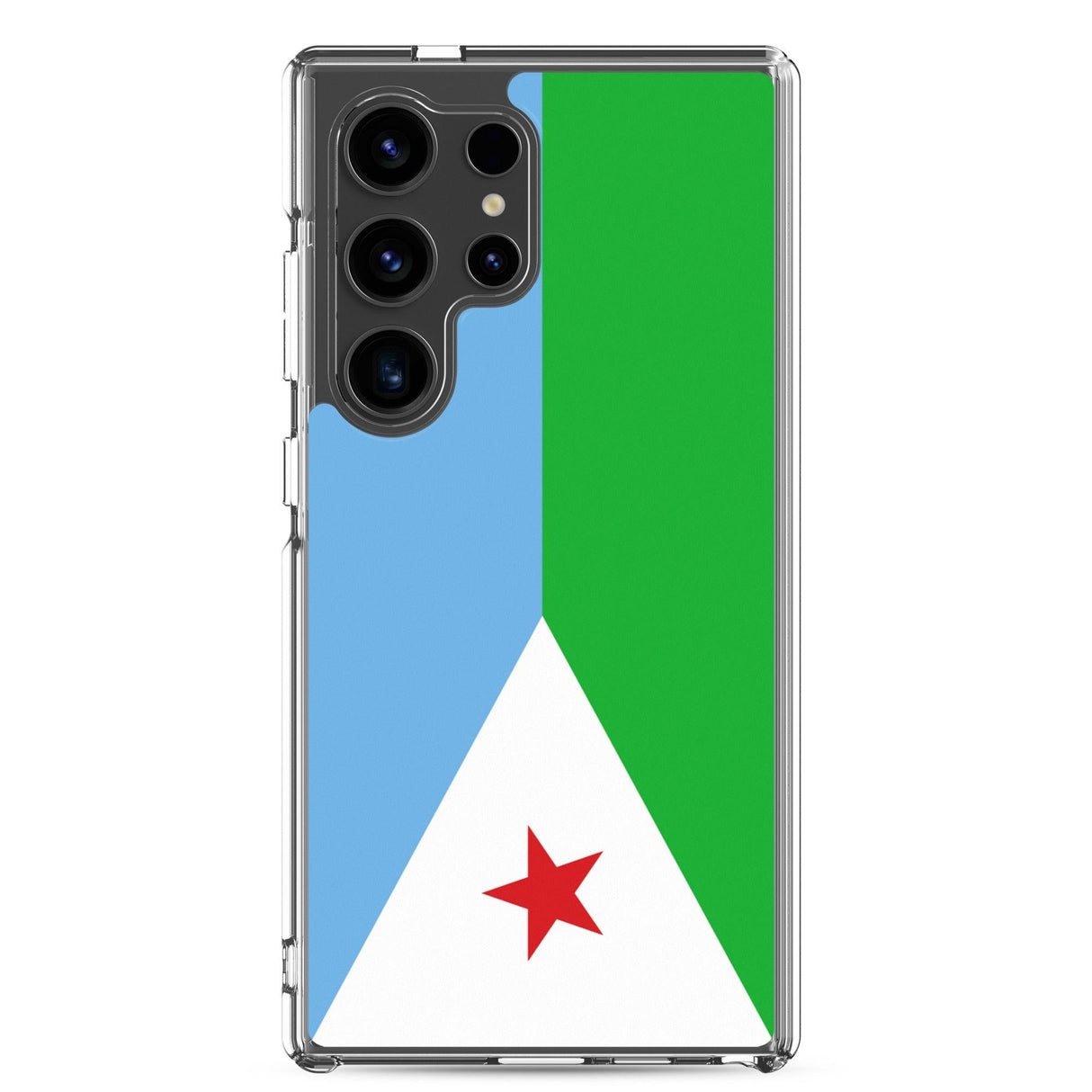 Coque Téléphone Drapeau de Djibouti - Pixelforma