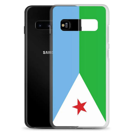 Coque téléphone drapeau de djibouti - pixelforma