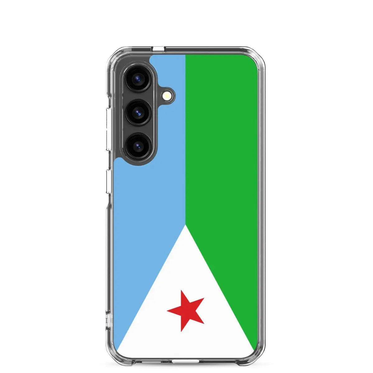 Coque téléphone drapeau de djibouti - pixelforma