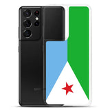 Coque téléphone drapeau de djibouti - pixelforma