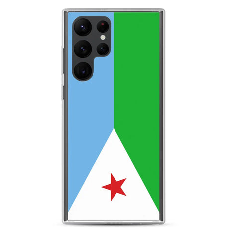 Coque téléphone drapeau de djibouti - pixelforma