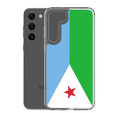 Coque téléphone drapeau de djibouti - pixelforma