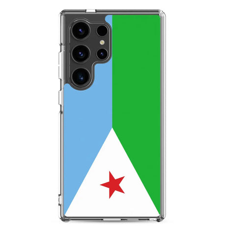 Coque téléphone drapeau de djibouti - pixelforma
